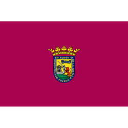 Bandera mesa impresa raso fino provincia