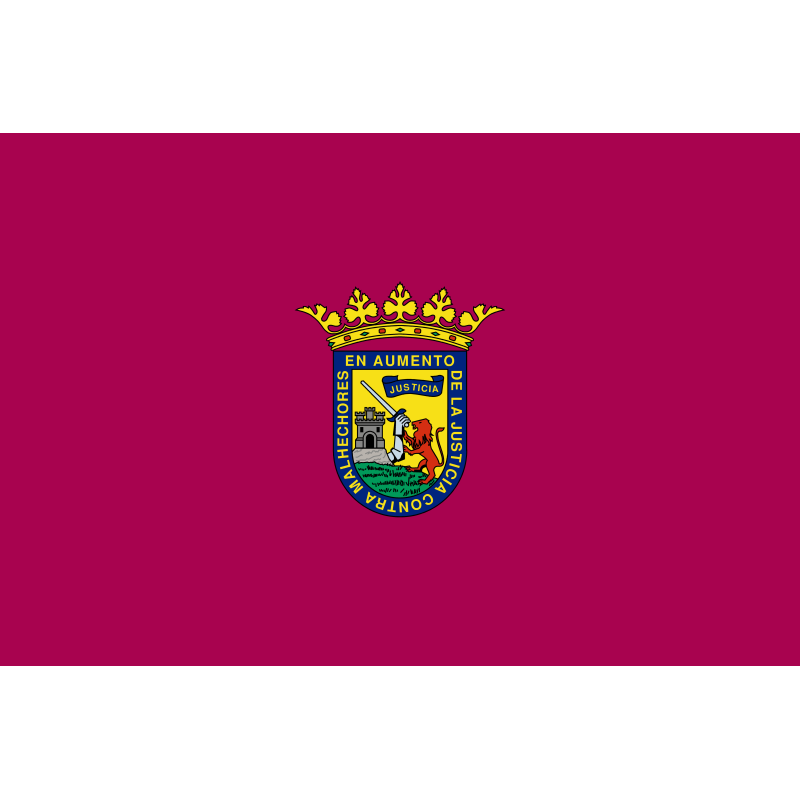 Bandera bordada de raso y forrada provincia