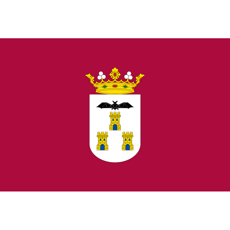 Bandera poliéster capital