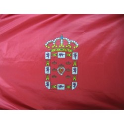 Bandera poliéster capital