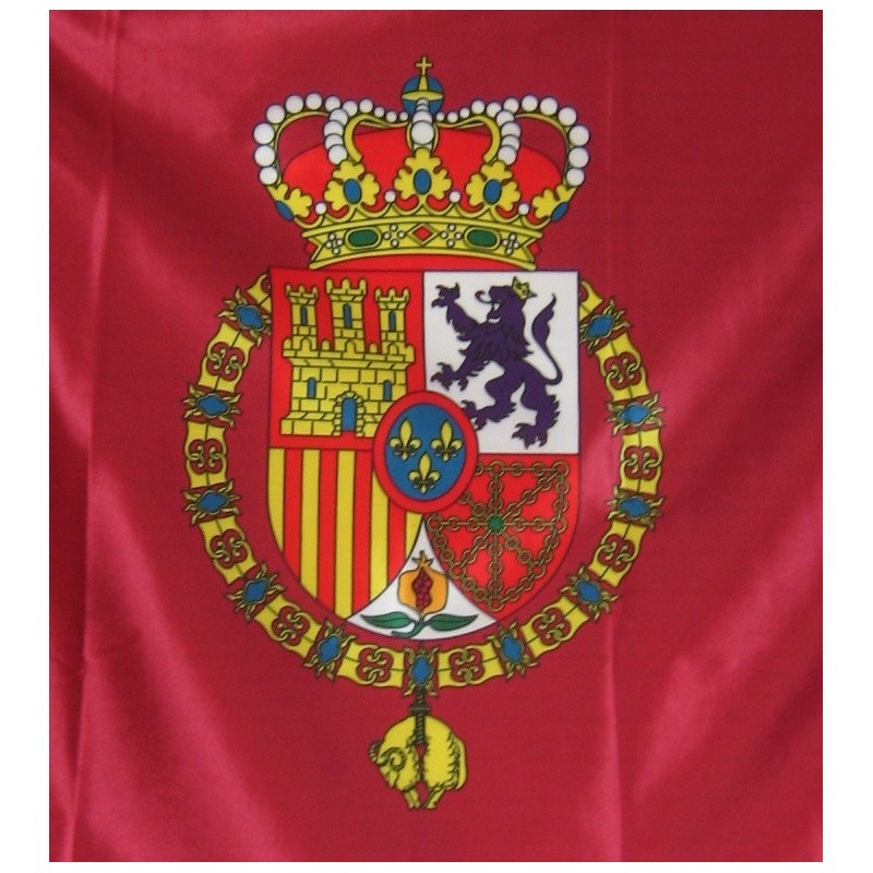 Bandera poliéster Su Majestad el Rey