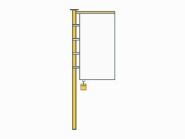 Mástiles potencia aluminio (1-7 m)