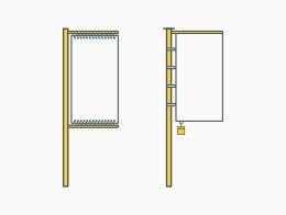 Mástiles potencia acero galvanizado (3-12 m)