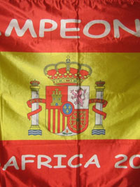 Bandera Campeón Sudáfrica 2010