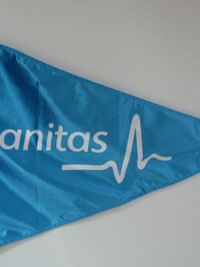 Bandera náutica Sanitas