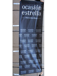 Bandera vertical Ocasión Estrella