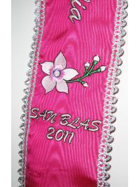Detalle de corbata de San Blas 2011