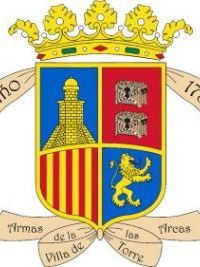 Escudo vectorizado de Torre de las Arcas