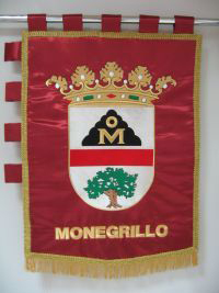Estandarte municipal de Monegrillo