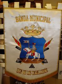 Estandarte Banda Municipal de Ejea de los Caballeros