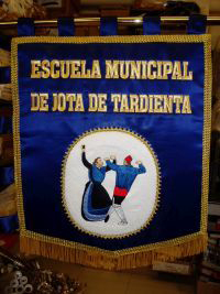 Estandarte Escuela Municipal de Jota de Tardienta