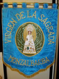 Estandarte de Cofradía Virgen de la Sagrada