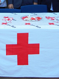Mantel Cruz Roja