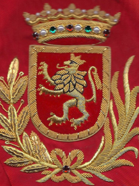 Parche de escudo municipal de Zaragoza