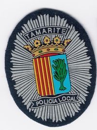 Parche de PVC de policía local de Tamarite